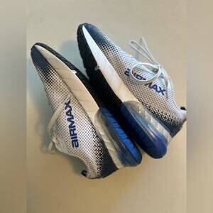 Nike Big Kids' Nike Air Max Phoenix Sneakers 5.5 White/Game Royal/Obsidian/Cyber